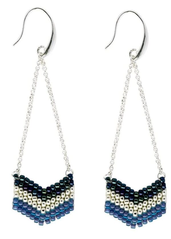 Earrings: Eve Evening Blue - Marquet (J) - Image 2