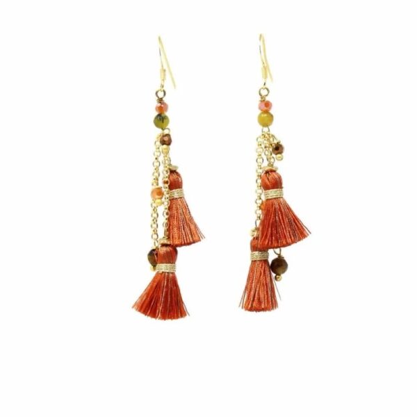 Rebecca Earring, Rust - Marquet (J) - Image 2