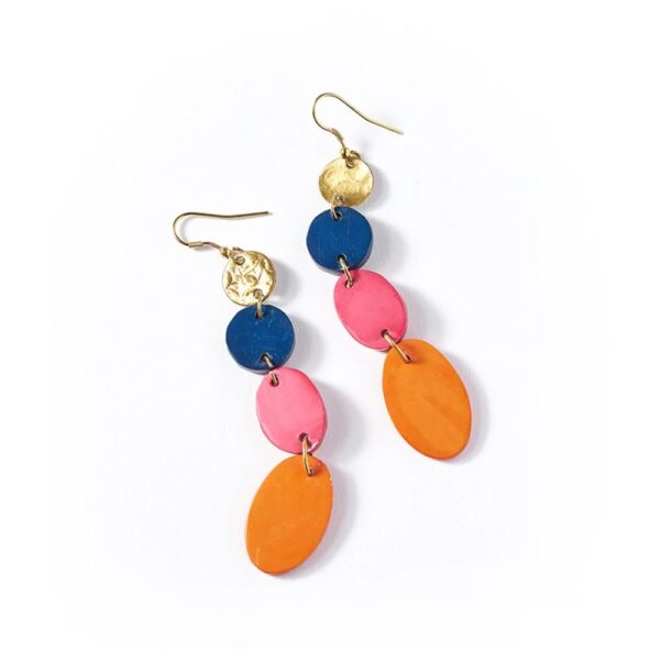 Ria Earrings - Multi Drop - Matr Boomie - Image 4