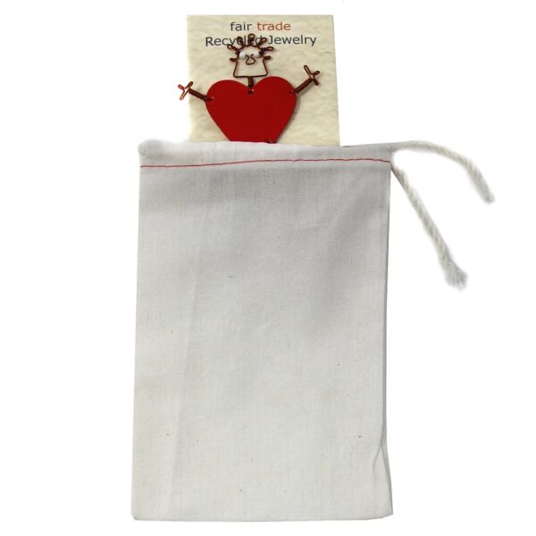Dancing Girl Heart Pin - Creative Alternatives - Image 3