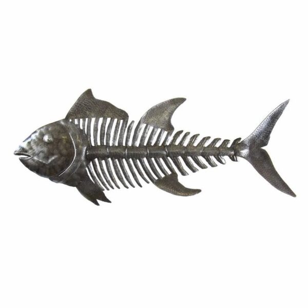 Fish Bones Metal Art - Croix des Bouquets - Image 2